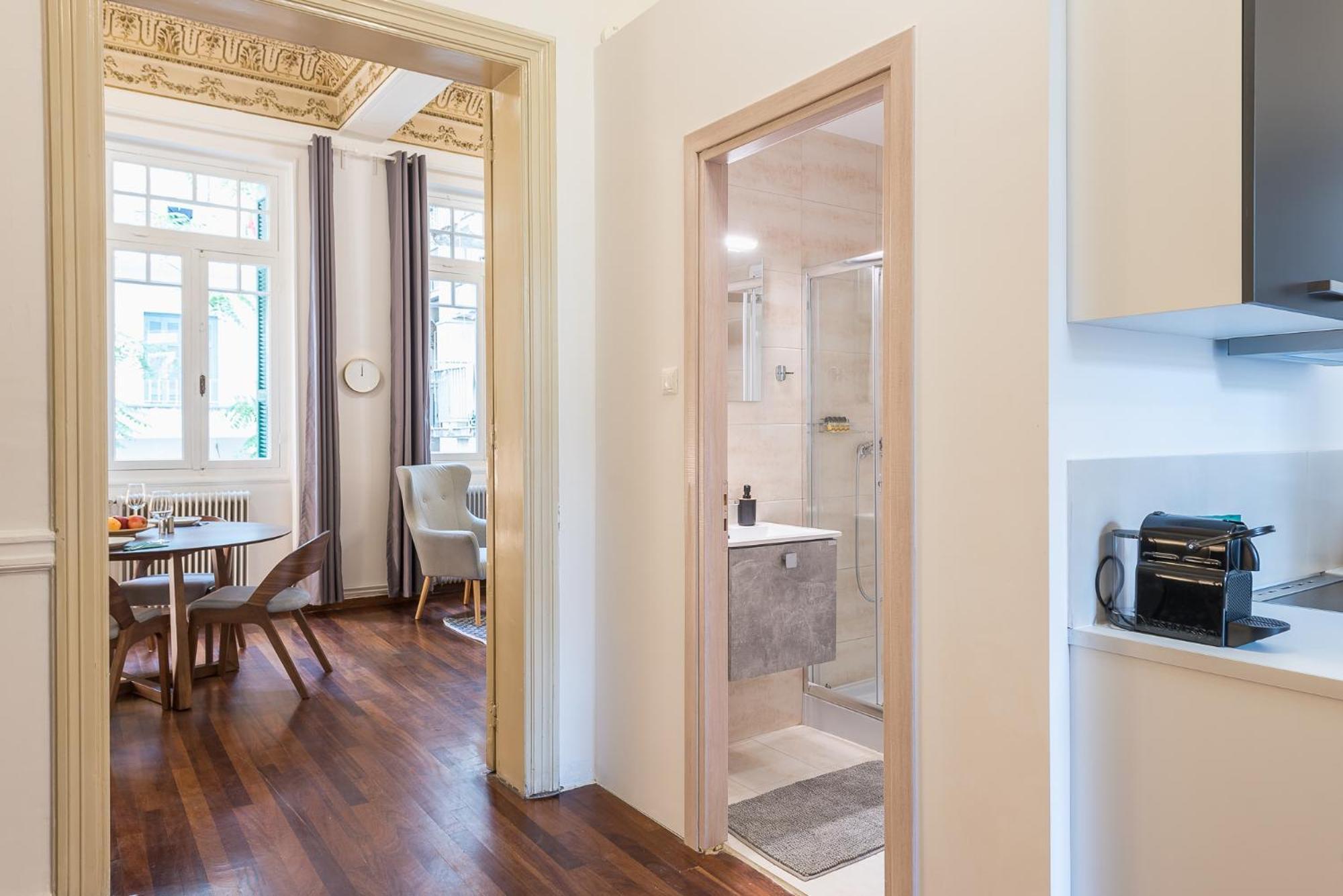 Mavrogenous - The Mansion Apartment Athena Ruang foto
